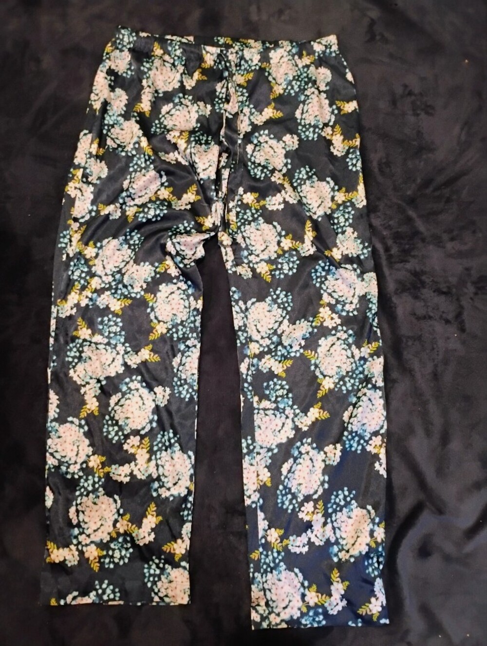 Victoria’s Secret Satin Floral Pajama Pants - L/G Large